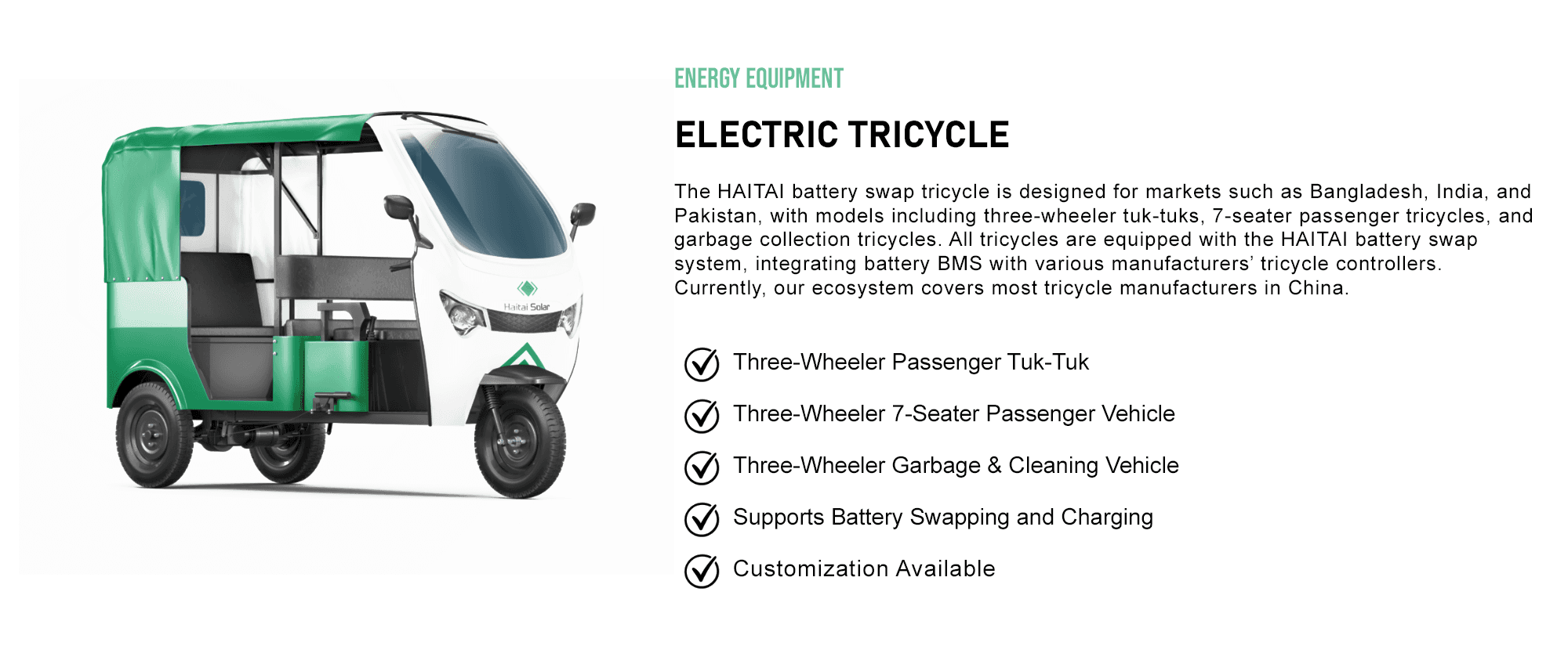 Electric 3-Wheelers