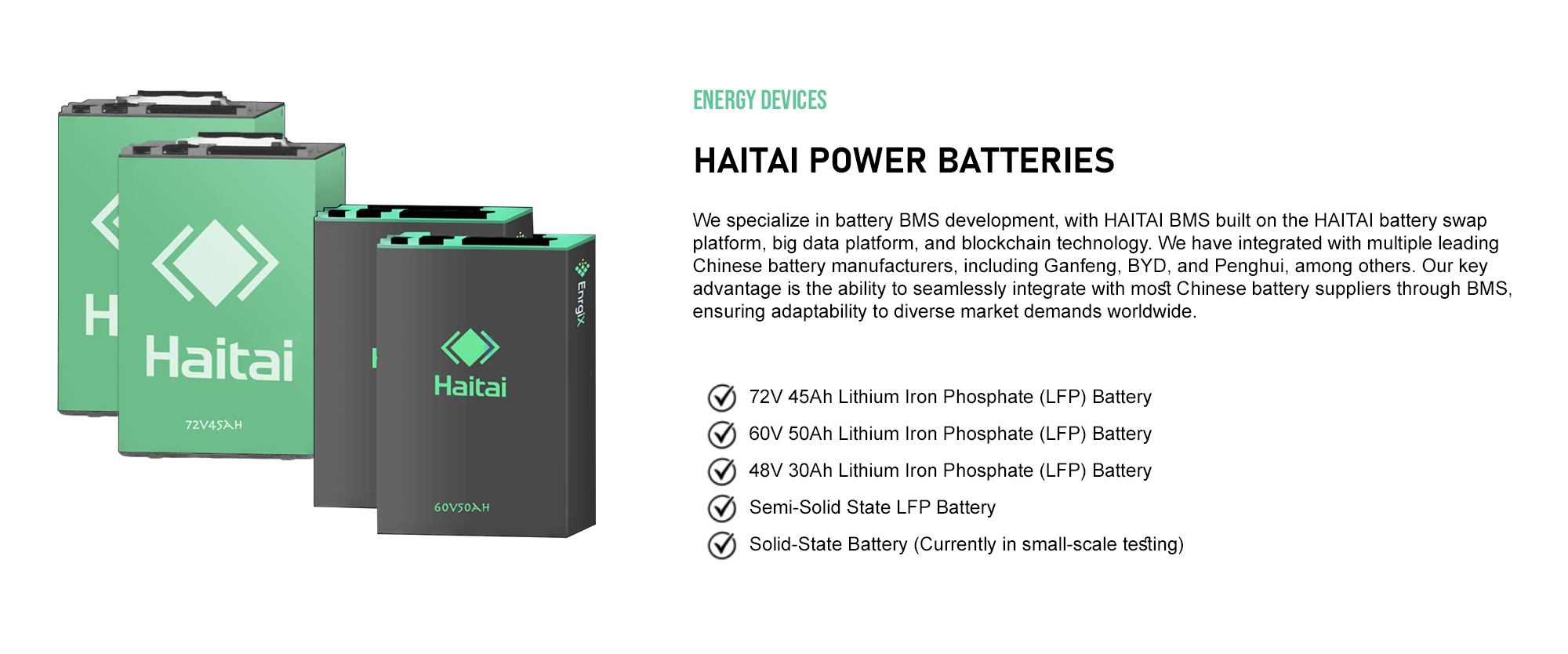 Hai Tai Power Batteries
